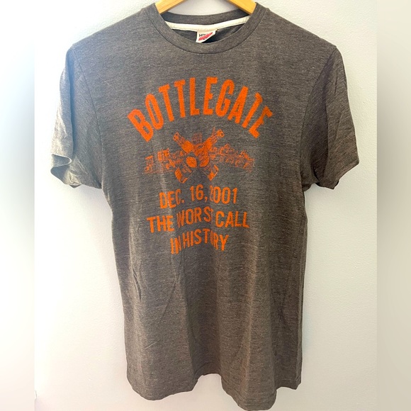 HOMAGE Other - HOMAGE - “Bottlegate” Cleveland Browns T-Shirt - Brown/Orange - Medium
